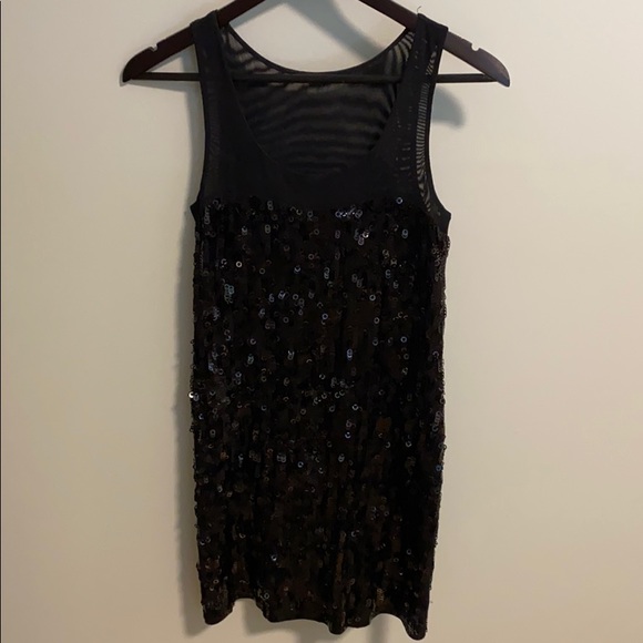 Express black sequin dress size XS - Picture 4 of 7